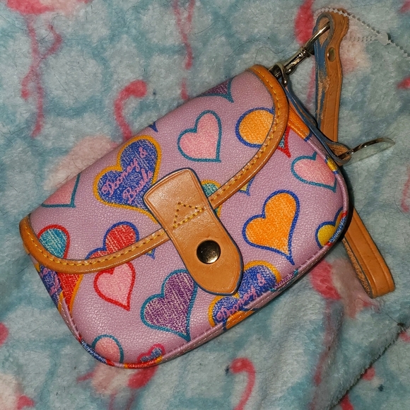 Dooney and Bourke Rainbow Hearts Wrislet